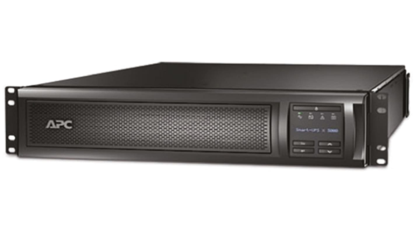 APC 230V Input Rack Mount, Stand Alone Uninterruptible Power Supply, 3000VA (2.7kW), Smart-UPS X