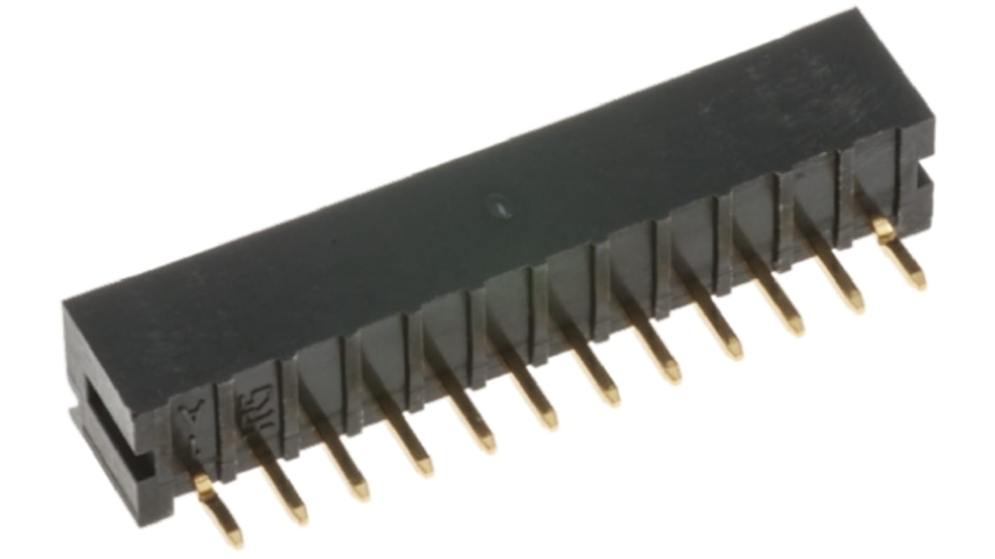 Konektor PCB, řada: DF3, Deska-Deska, Vodič-Deska, počet kontaktů: 14, počet řad: 1, rozteč: 2.0mm izolace pájením,