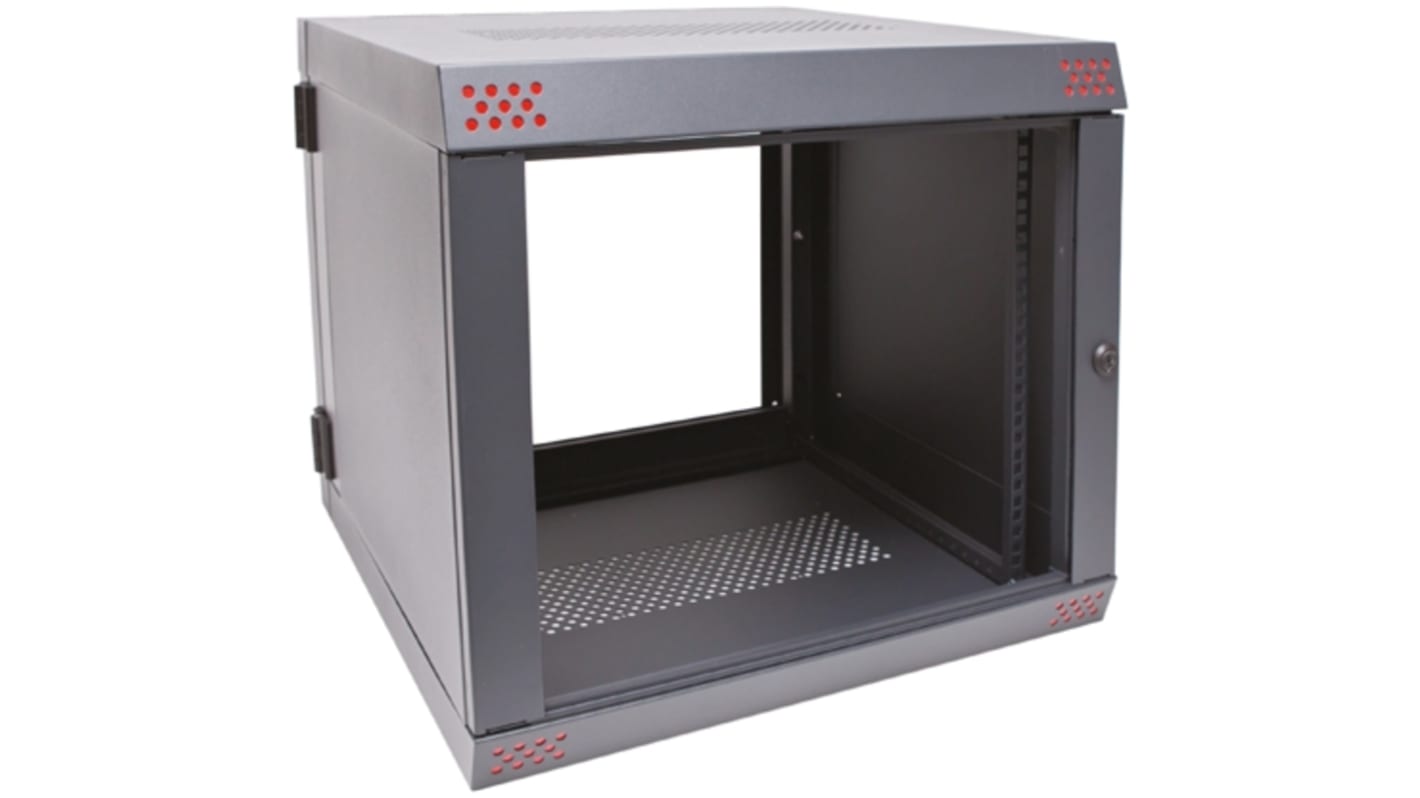 CAMDENBOSS Serverkabinet, 12U højdeenheder, Stål, Grå, 636 x 585 x 610mm, CamRack WX Serien