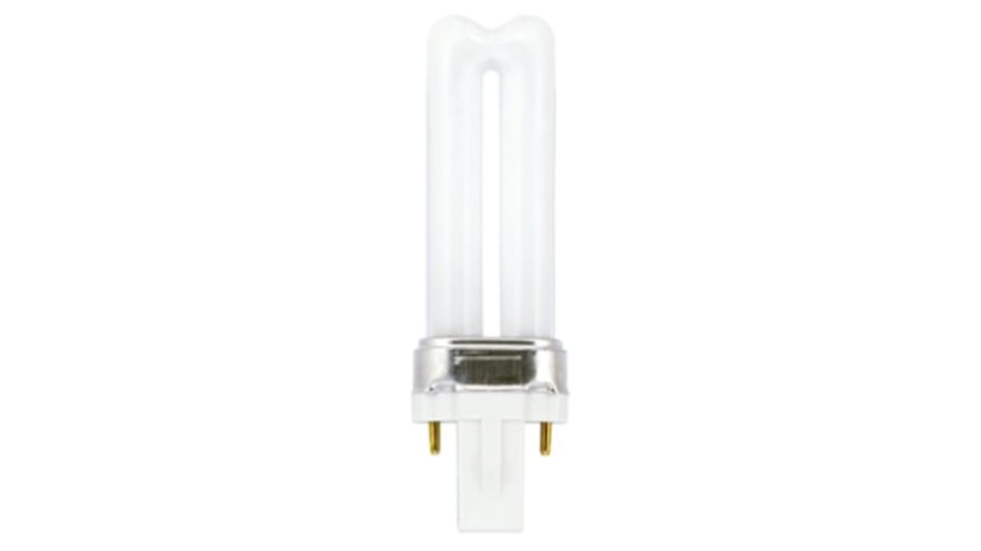 G23 Stick Shape CFL Bulb, 7 W, 4000K, Cool White Colour Tone