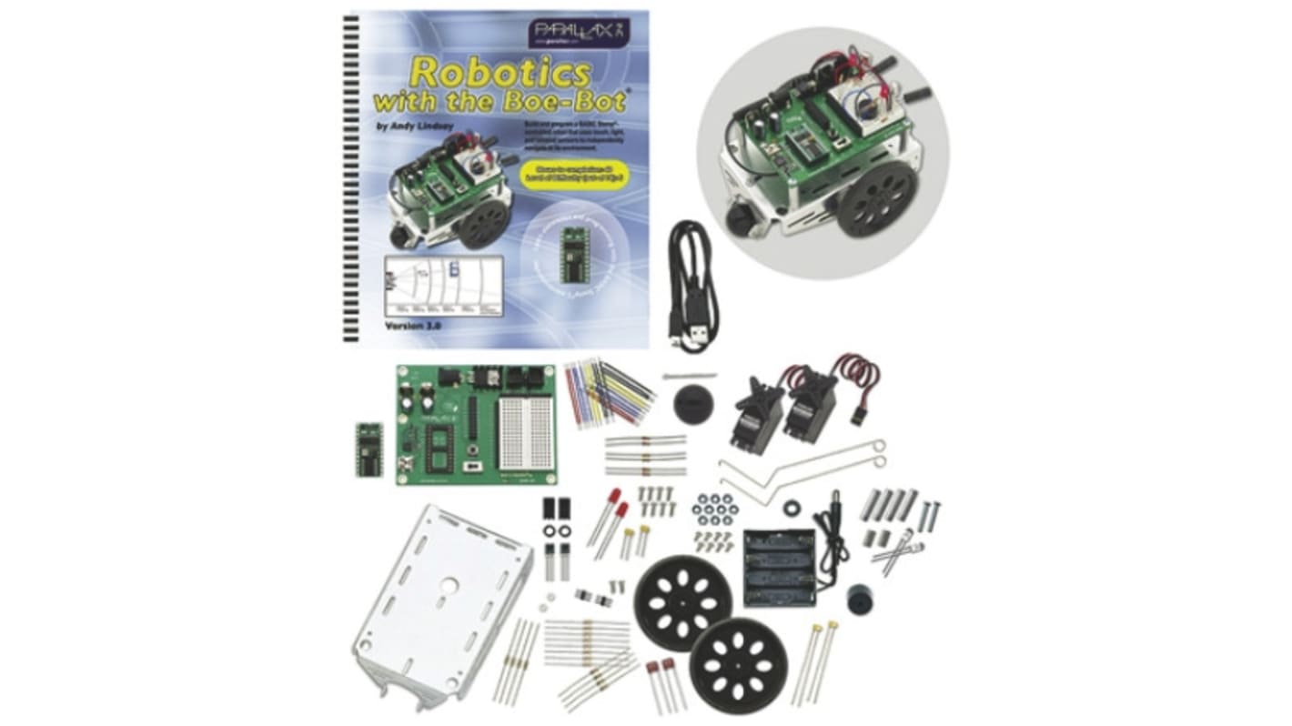 Parallax Inc Development Kit, BASIC Stamp BoE-Bot