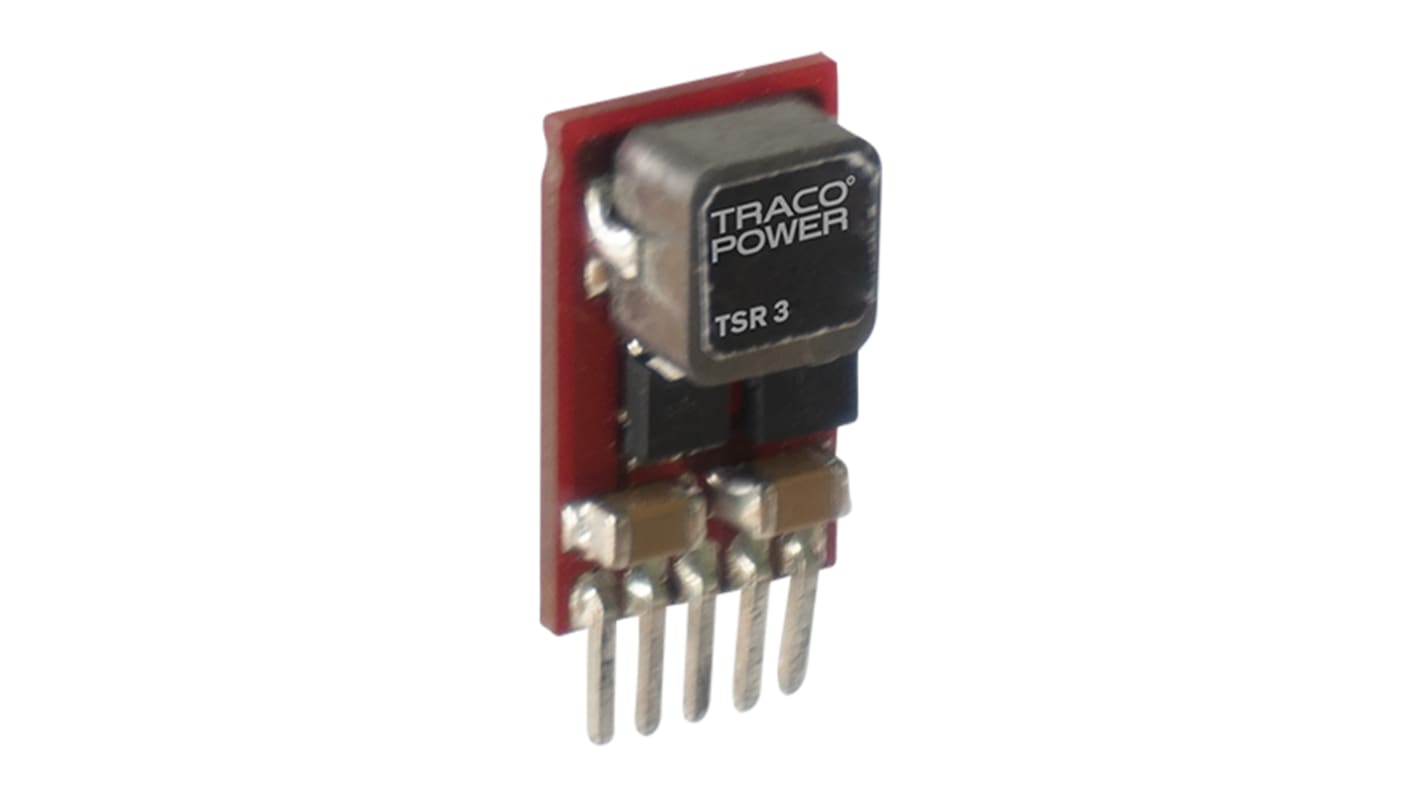 TRACOPOWER Switching Regulator, Through Hole, 3 → 6V dc Output Voltage, 10 → 30V dc Input Voltage, 3A