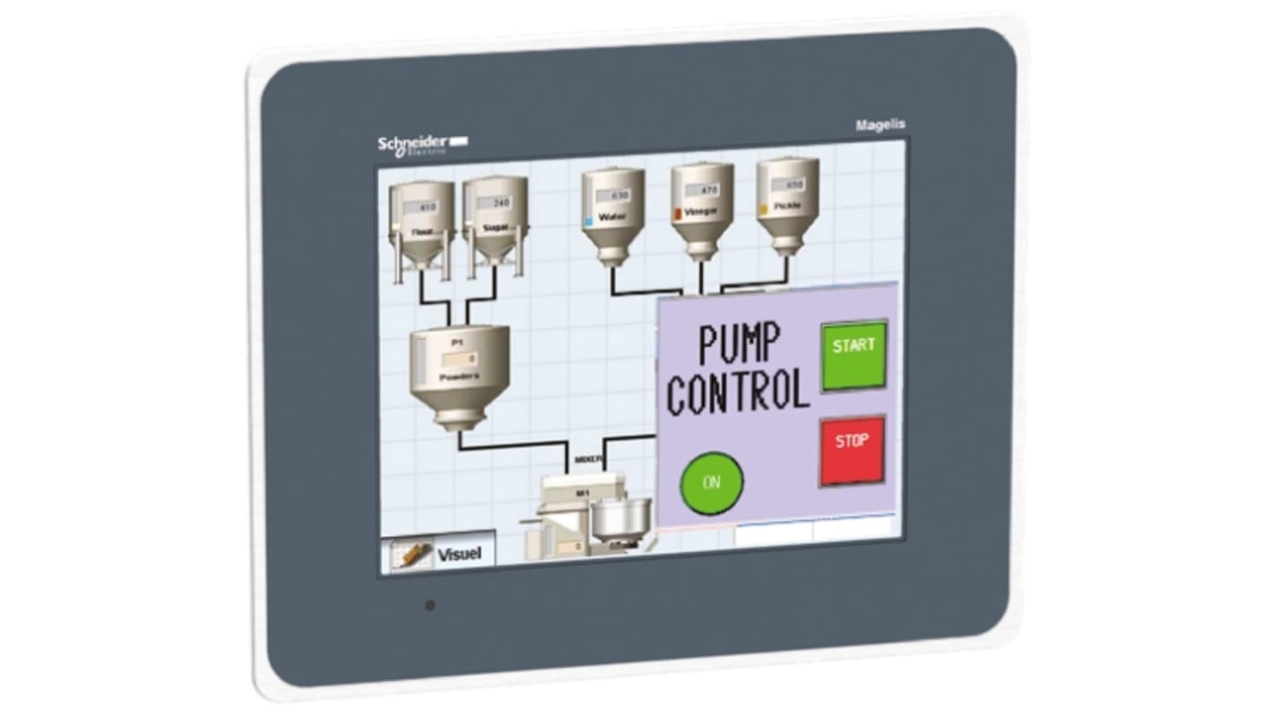 Schneider Electric タッチパネル ディスプレイ サイズ：10.4 インチ, IP20, IP66K, HMIGTO5315