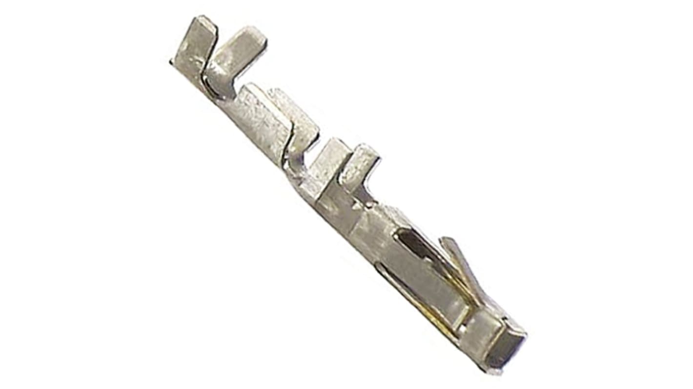 TE Connectivity Micro MATE-N-LOK Series Female Crimp Terminal, 30AWG Min, 26AWG Max