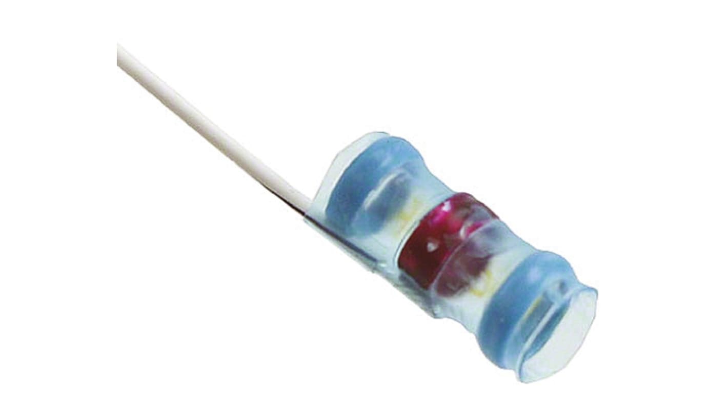 TE Connectivity Blue PVDF Solder Sleeve 16.5mm Length 2.15 → 4.3mm Cable Diameter