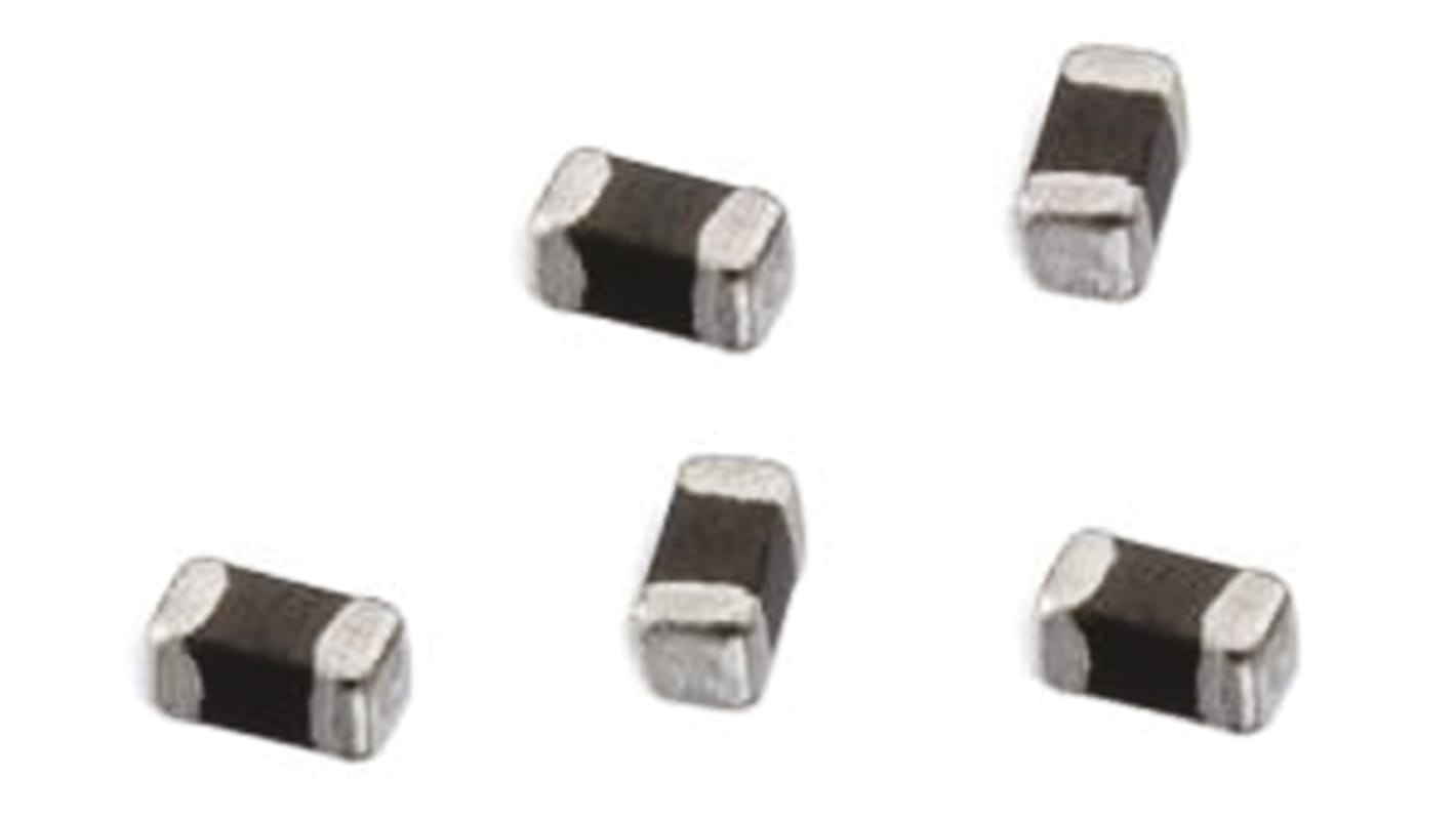 Wurth, WE-TM SB, 0201 (0603M) Unshielded Multilayer Surface Mount Inductor with a Ferrite Core, Multilayer 200mA Idc