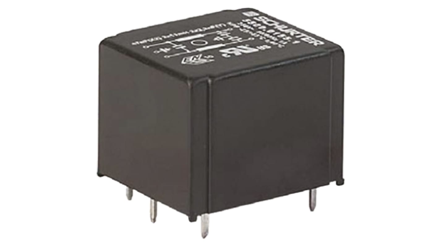 Schurter 5500 Entstörfilter, 250 V ac, 10A, Durchsteckmontage, Pin, 1-phasig > 0,5 mA / 50 → 60Hz Single