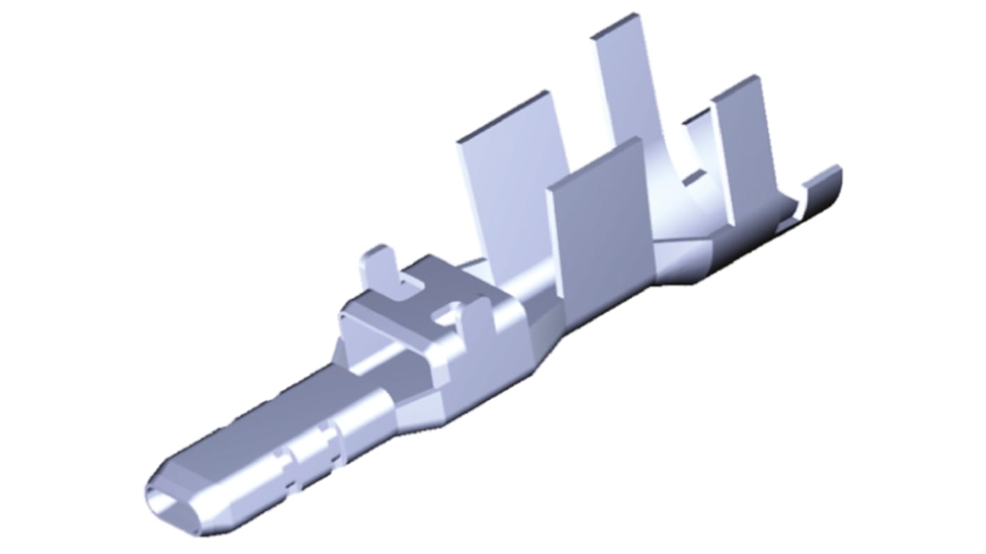 TE Connectivity Crimp-Anschlussklemmenkontakt für Power Triple Lock-Steckverbindergehäuse, Stecker / 3mm², Zinn