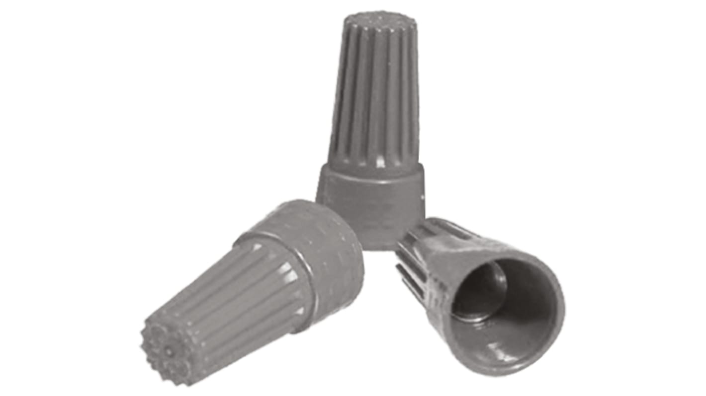 Conector de empalme CPGI-WC-WG-GR-BG-250 TE Connectivity, Gris, Serie WireGrip