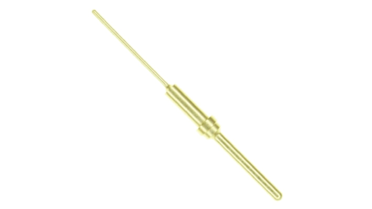 TE Connectivity AMPLIMITE 109 Series Sub-D Steckverbinderkontakt, Stecker, Lötanschluss, Kupferlegierung, Gold