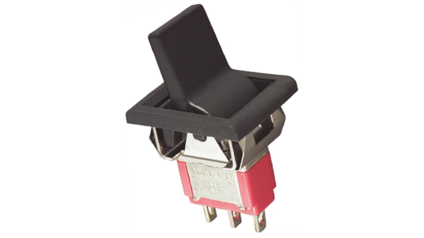 TE Connectivity SPDT, (On)-Off-(On) Rocker Switch