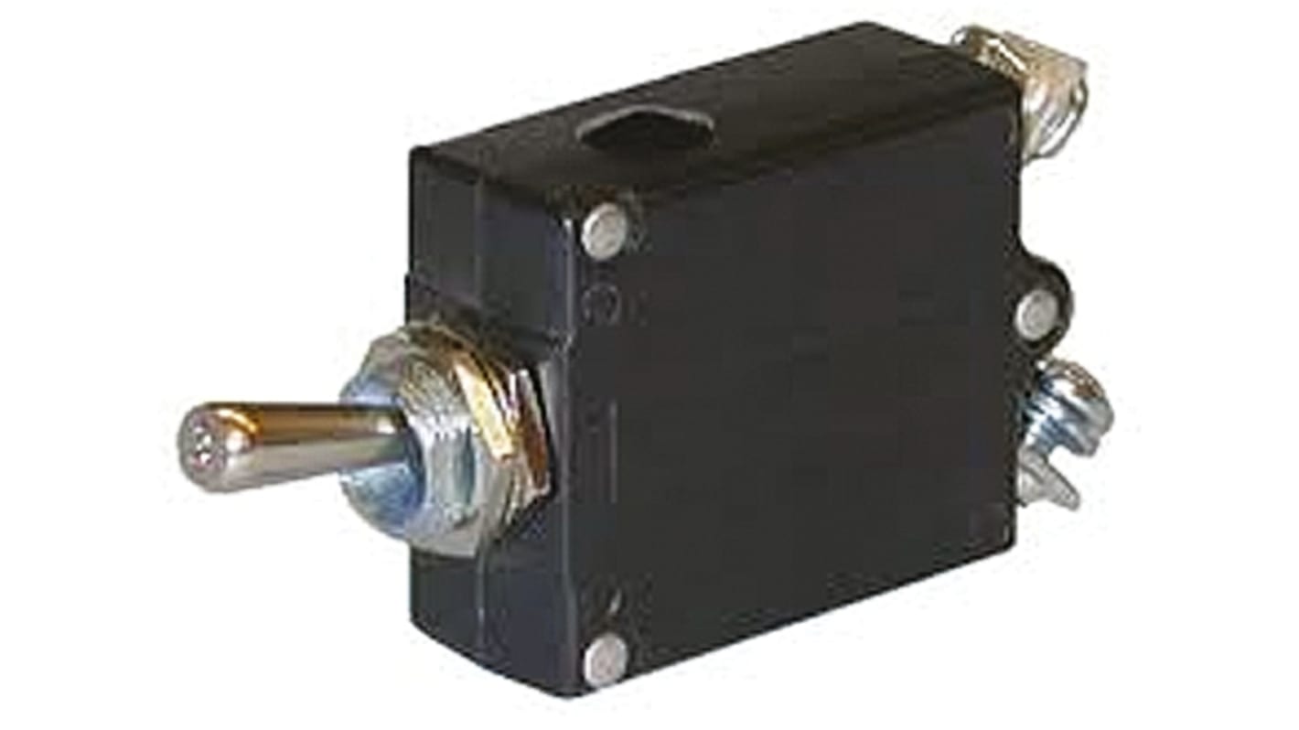 W31X2M1G50 TE Connectivity Thermal Circuit Breaker W31 Single Pole 50 V dc, 240V ac