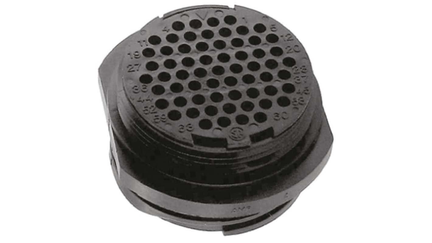 TE Connectivity Circular Connector, 63 Contacts, In-line, Socket, Female, CPC Series 2 Series