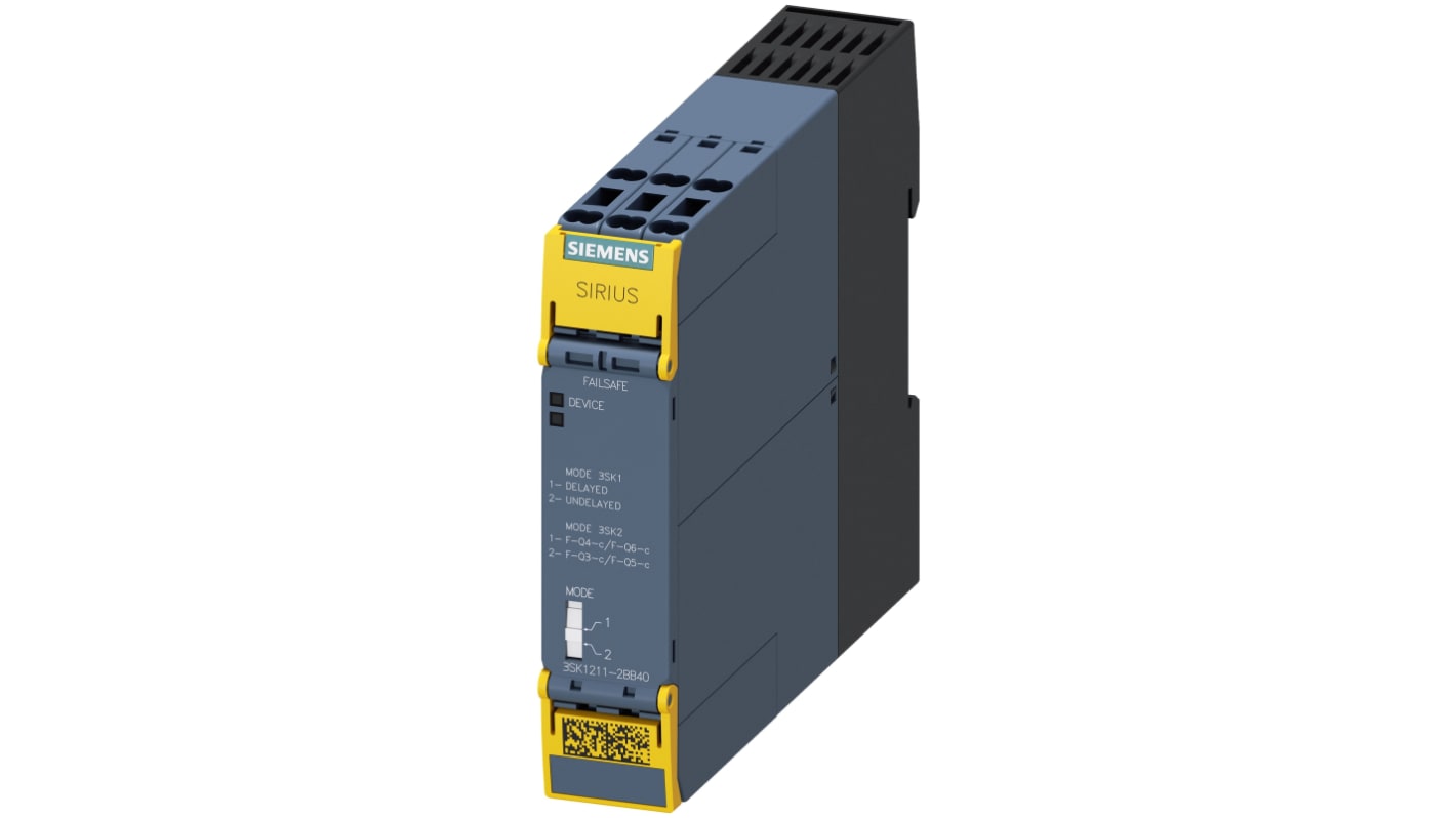 Módulo de salida Siemens SIRIUS 3SK1, 0 E/6 S, 24 V dc