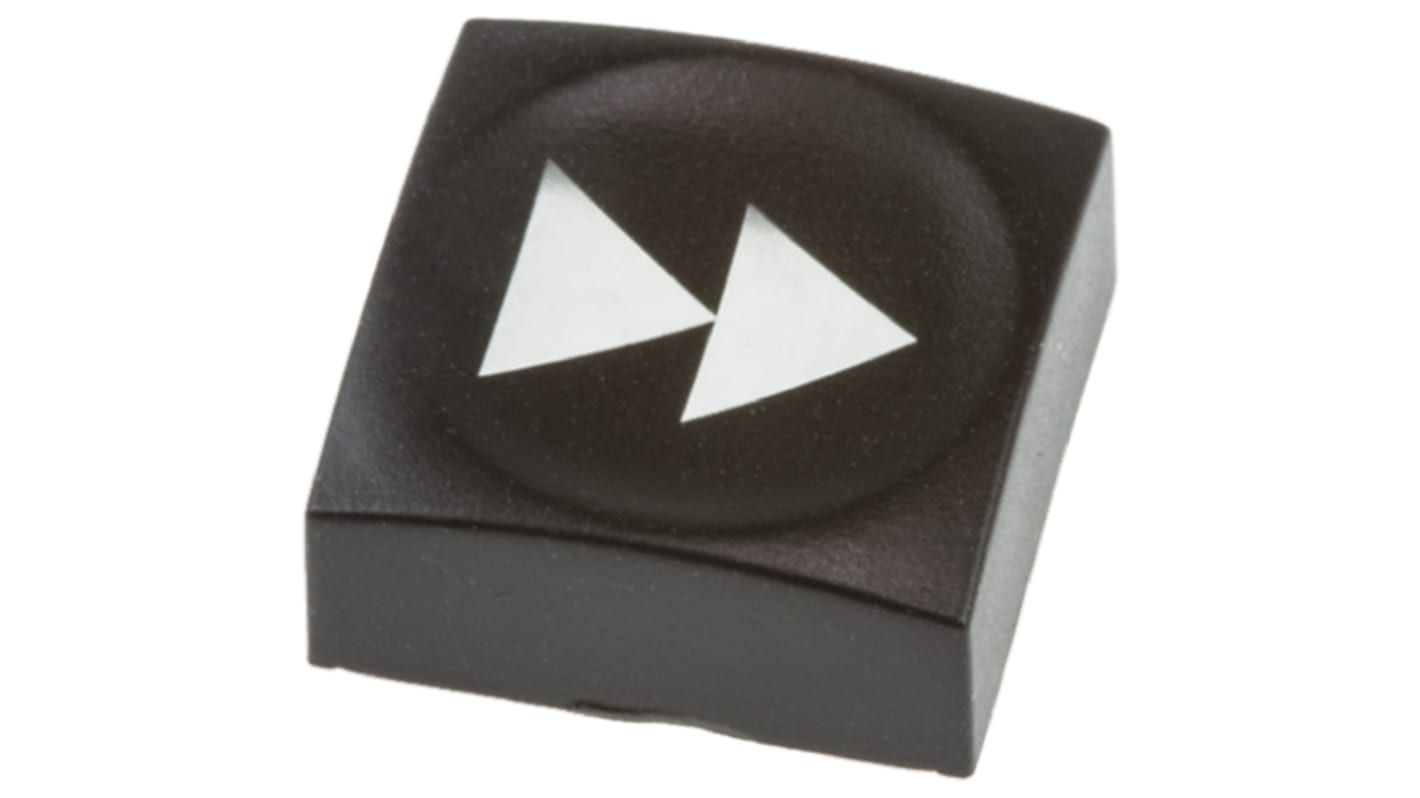 Black Tactile Switch Cap For Use With WS-TLT Series