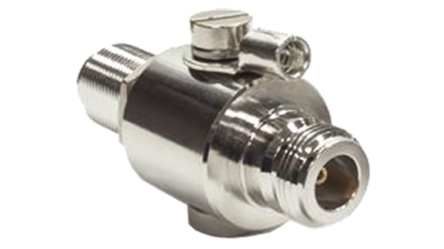 Proteccion contra sobretensiones coaxial Bourns, Coaxial, 130 Vdc, 20kA, Montaje en orificio pasante