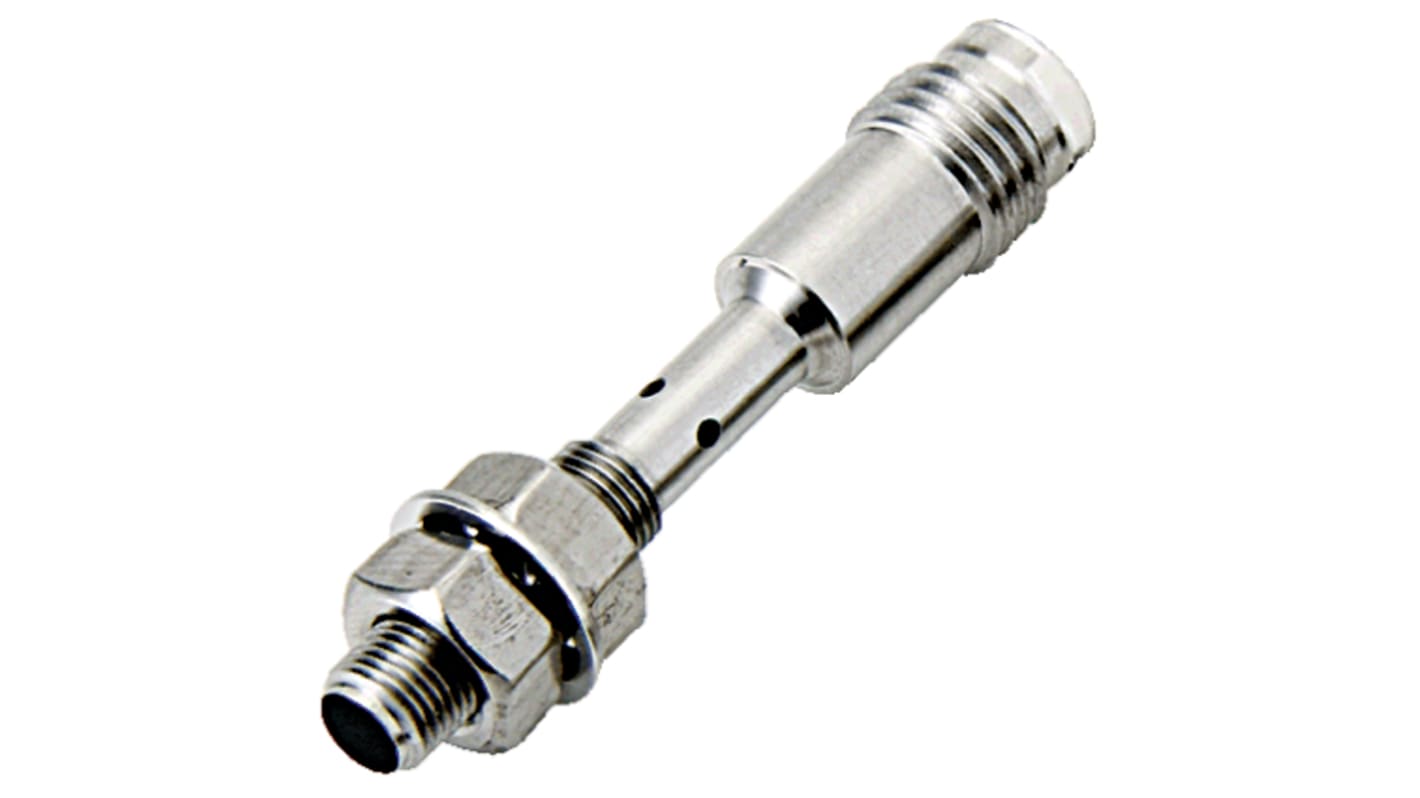 Omron Inductive Barrel-Style Proximity Sensor, M5 x 0.5, 1.2 mm Detection, NPN Output, 10 → 30 V dc, IP67