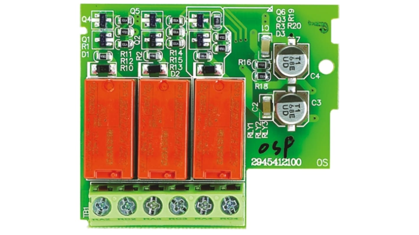 Scheda modulo I/O Delta EME-R3AA, per Azionamento c.a.