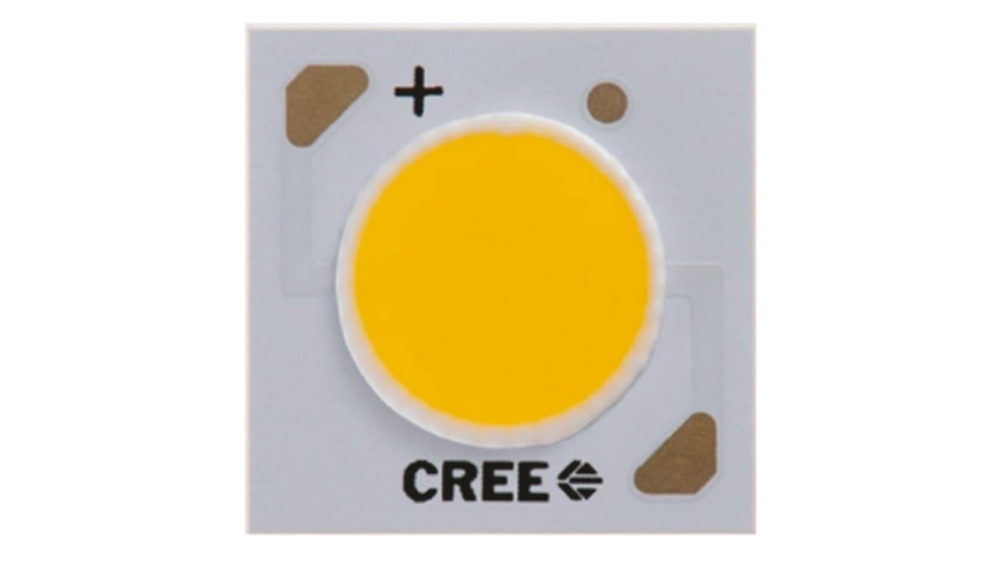 Cree LED, COB LED 白 3000K (15.85 x 15.85 x 1.7mm), CXA1512-0000-000N0UJ230H