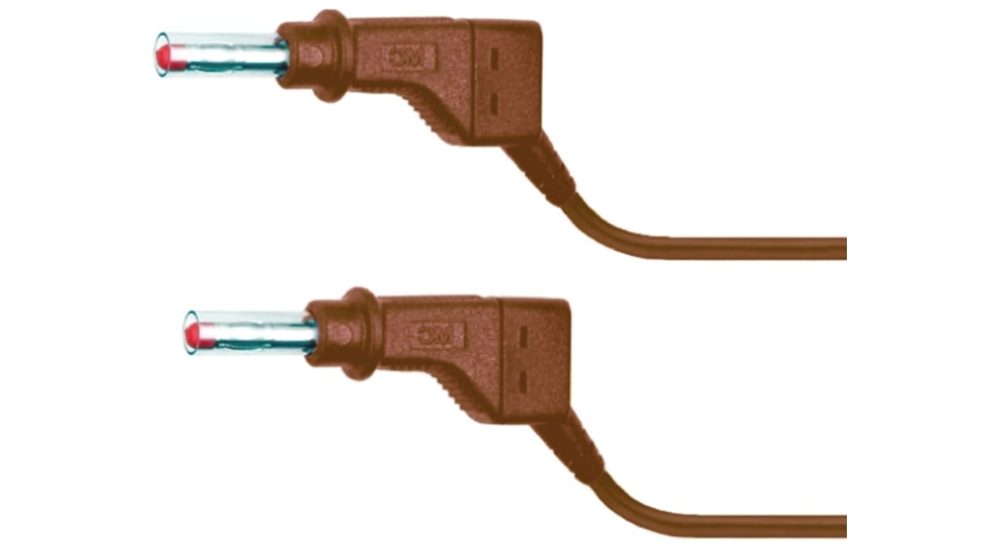 Staubli, 32A, 600V, Brown, 1m Lead Length