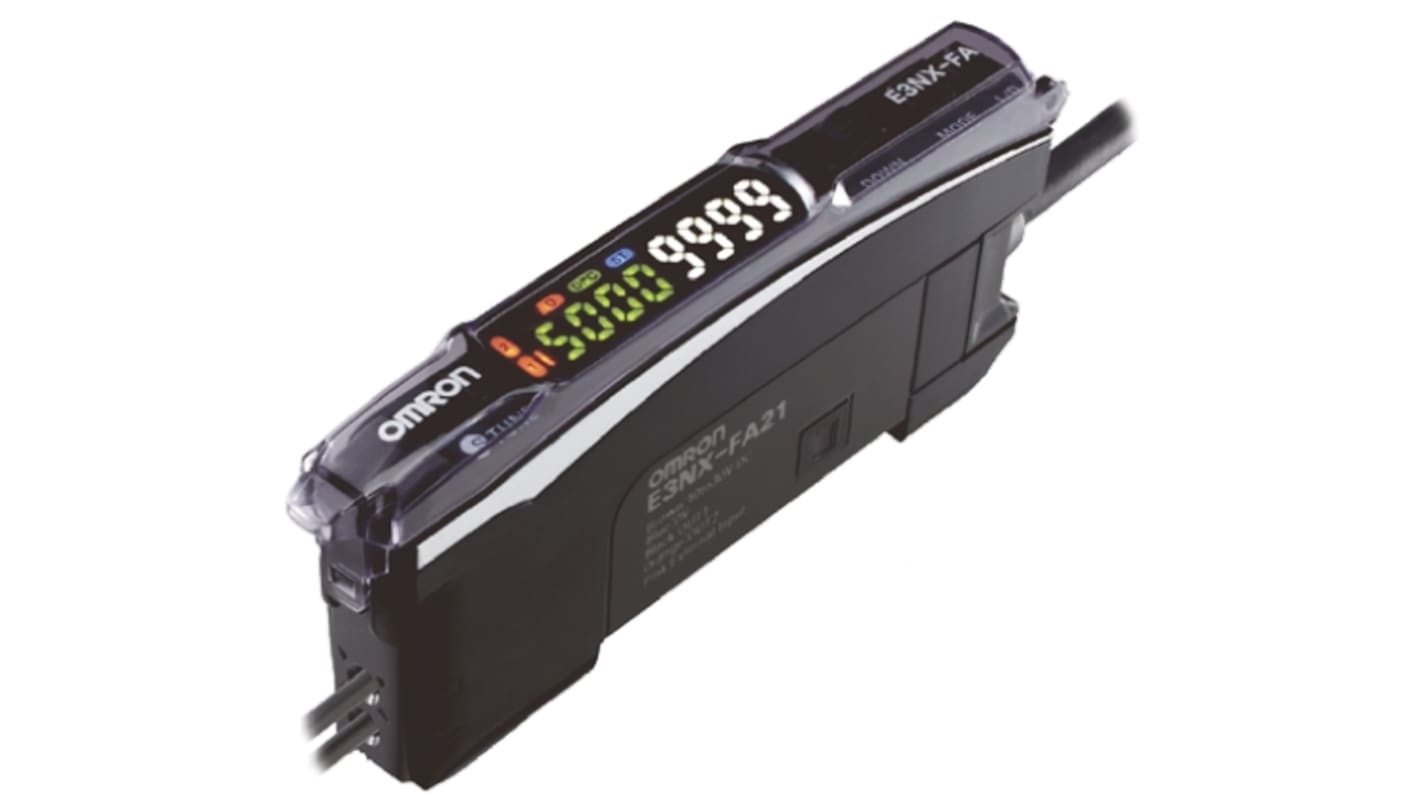 Omron 光ファイバセンサ E3NX-FA9TW, 10 → 30 V dc