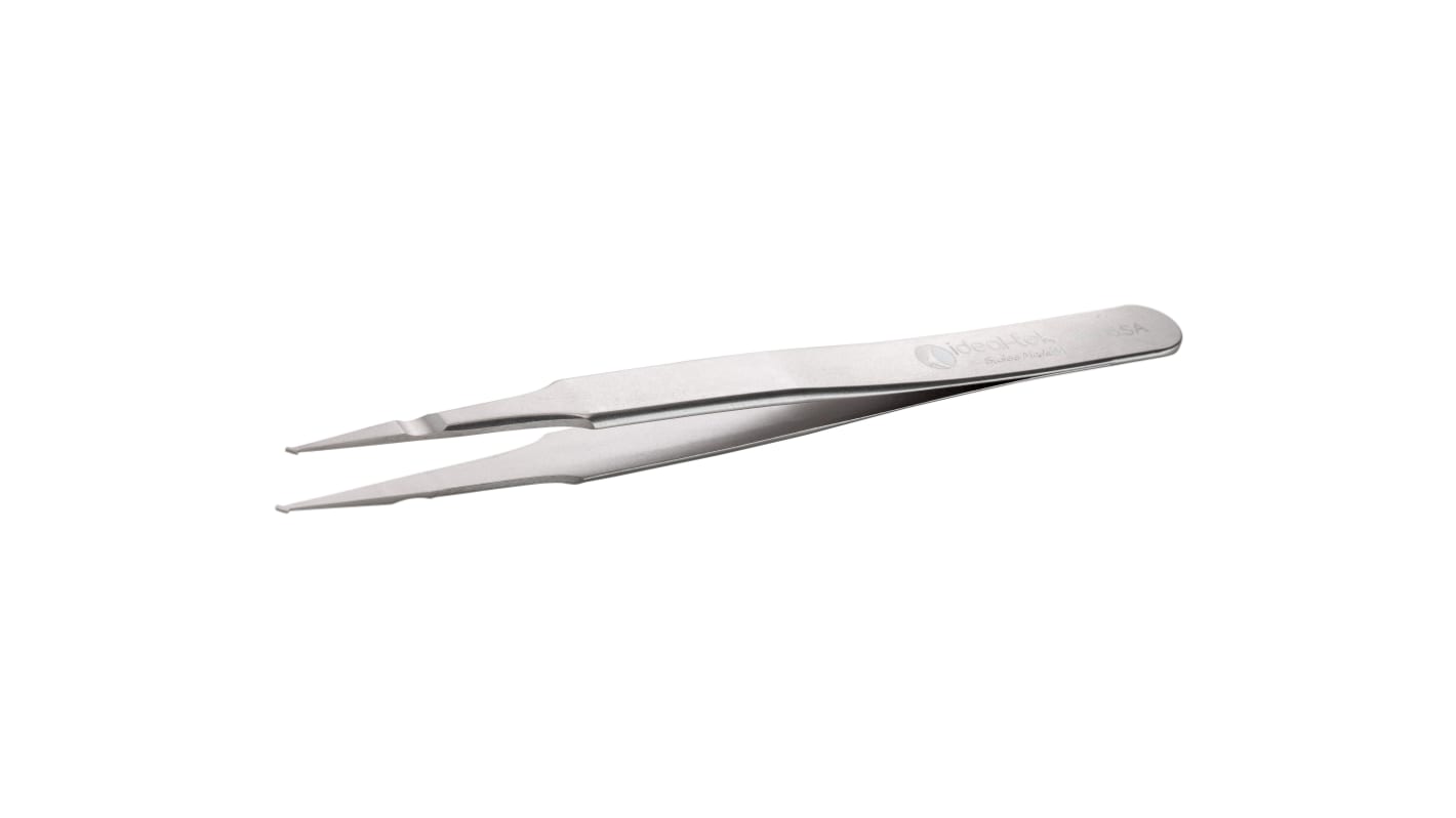 Brucelles ideal-tek pointe rainurée en inox, L. 120 mm