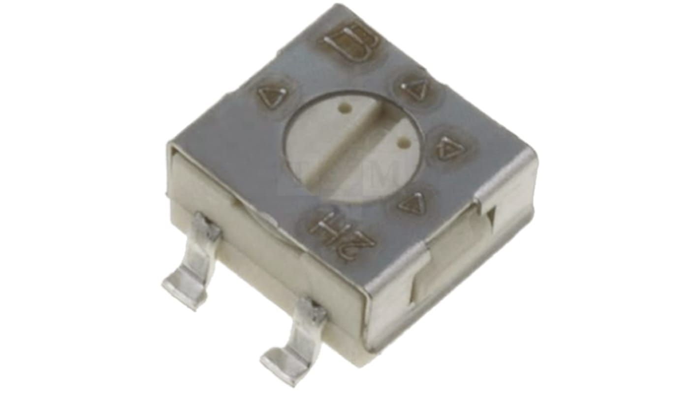 250kΩ, SMD Trimmer Potentiometer 0.25W Top Adjust Bourns, 3314