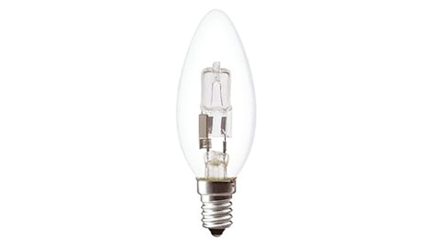 Sylvania Kerze Halogenlampe 240 V / 28 W, 2000h, SES/E14 Sockel, Ø 35mm x 97 mm