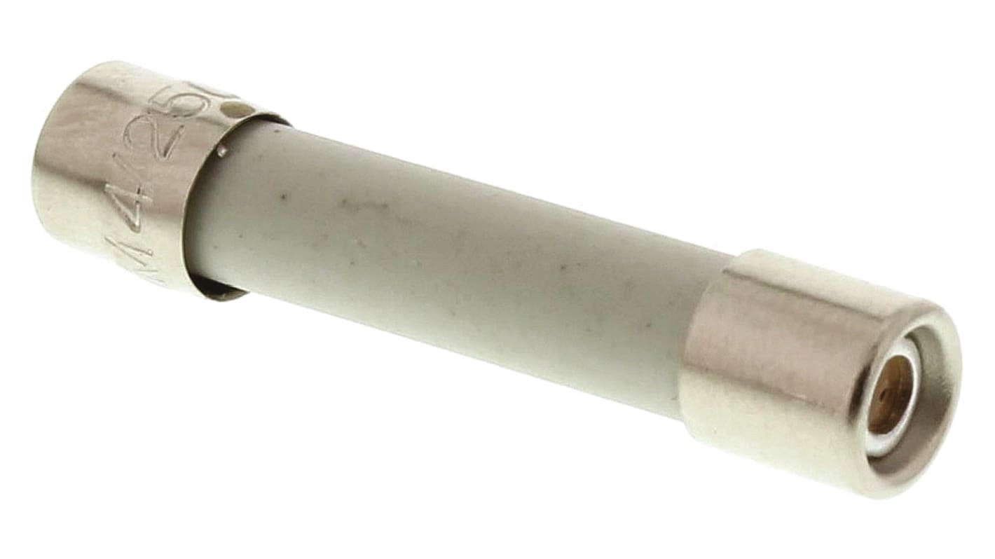 5-Pack Littelfuse Ceramic Fuses – F4AH250V, 4A, 250V, 5x20mm Fast-Acting Fuses