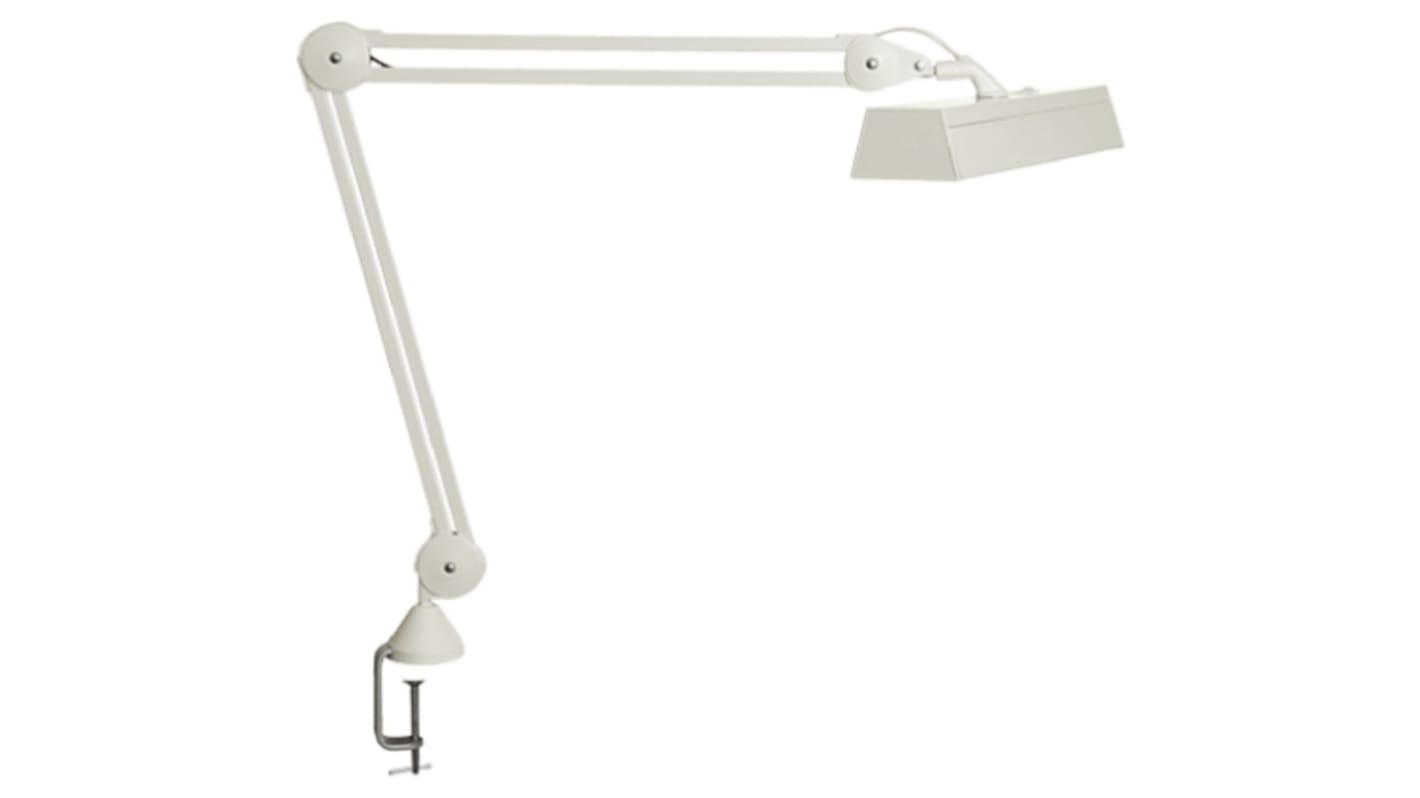 Luxo Fluoreszierend Schreibtischlampe Typ C – Euro-Stecker, Typ G – Britisch mit Tischklemme, Drehpunkt bis 1050mm