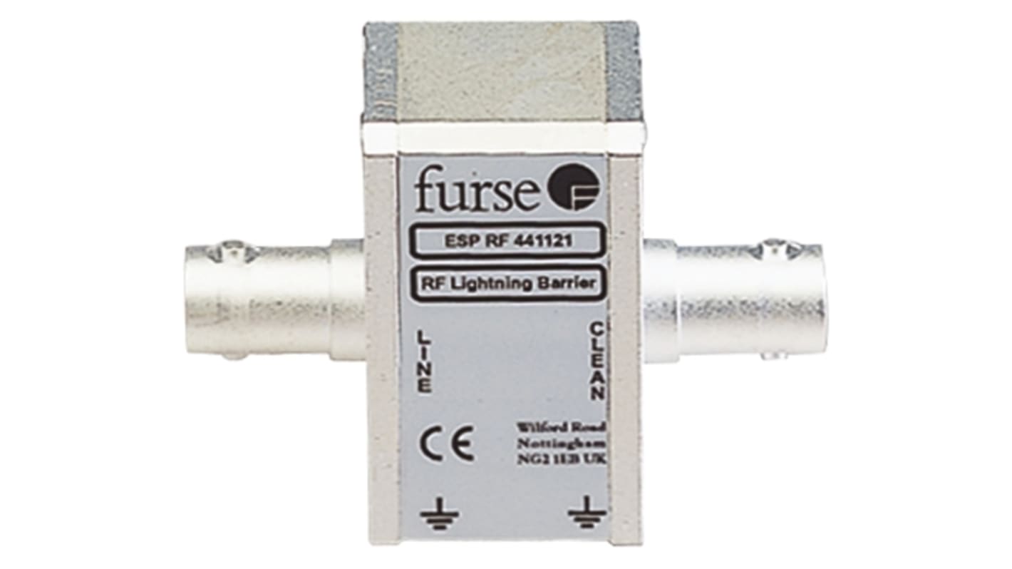 WJ Furse, ESP RF Surge Suppressor Unit 85 V Maximum Voltage Rating 2.5kA Maximum Surge Current Coaxial Surge Protector