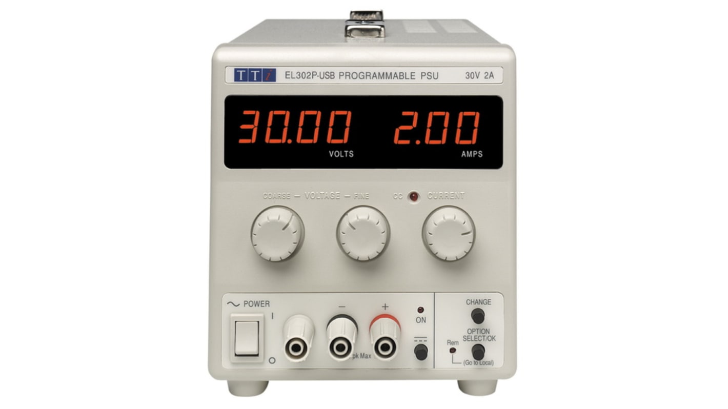 Alimentation de laboratoire, 0 → 30V, 0 → 2A, 1 sortie 60W, Etalonné RS