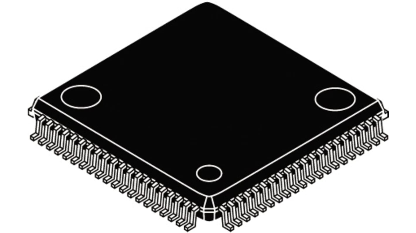 Renesas Electronics Mikrocontroller RL78/G1E RL78 16bit SMD 64 KB QFP 80-Pin 32MHz 4 KB RAM