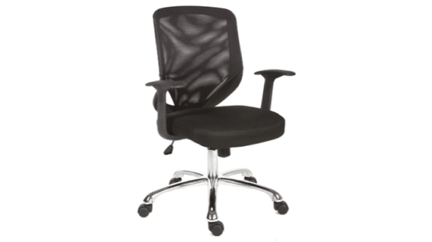 Teknik Black Desk Chair, 130kg Weight Capacity