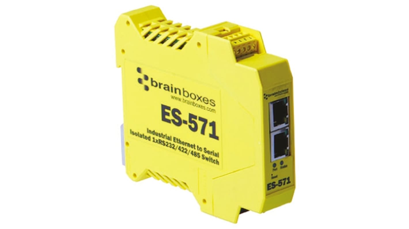 Brainboxes ES-571 Ethernet mediekonverter