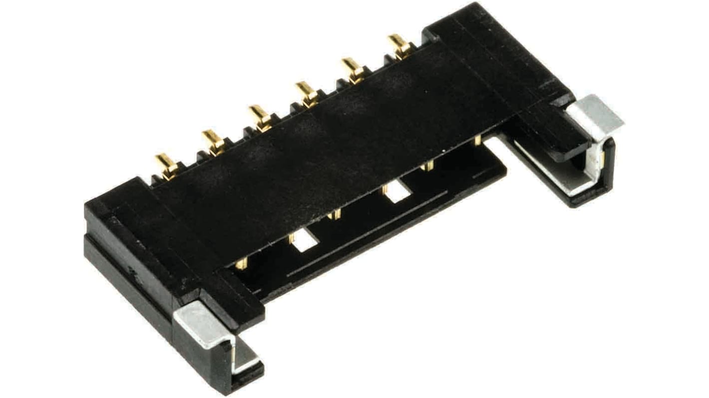 Molex Pico-Lock Series Right Angle Surface Mount PCB Header, 7 Contact(s), 1.5mm Pitch, 1 Row(s), Shrouded