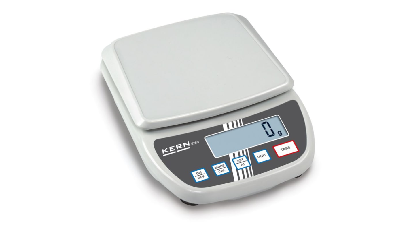 Kern EMS 12K0.1 Precision Balance Weighing Scale, 12kg Weight Capacity