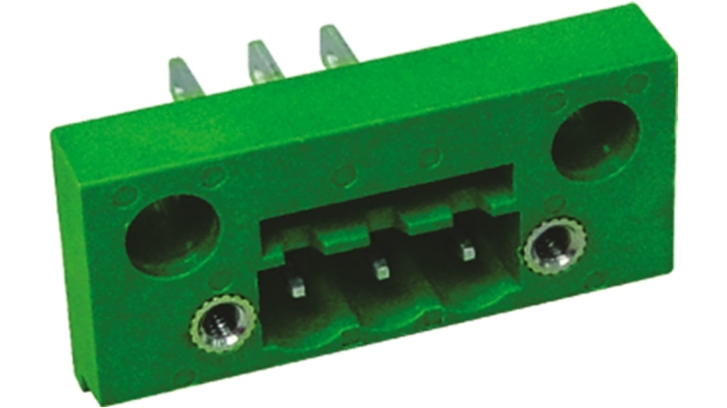 RS PRO 5.08mm Pitch 12 Way Pluggable Terminal Block, Feed Through
