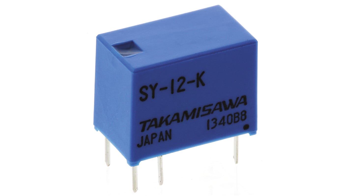 Relais de signal Fujitsu SY 12V c.c., 1 RT, Traversant