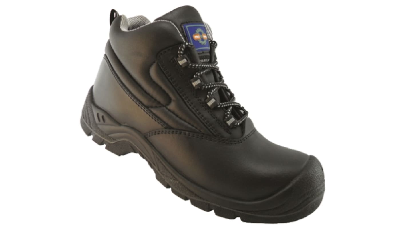 RS PRO Black Composite Toe Capped Men's Safety Boots, UK 12, EU 47