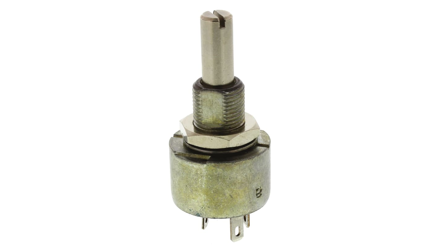 Potentiomètre Rotatif Vishay PE30, 470Ω max, Ø axe 6 mm, Montage panneau