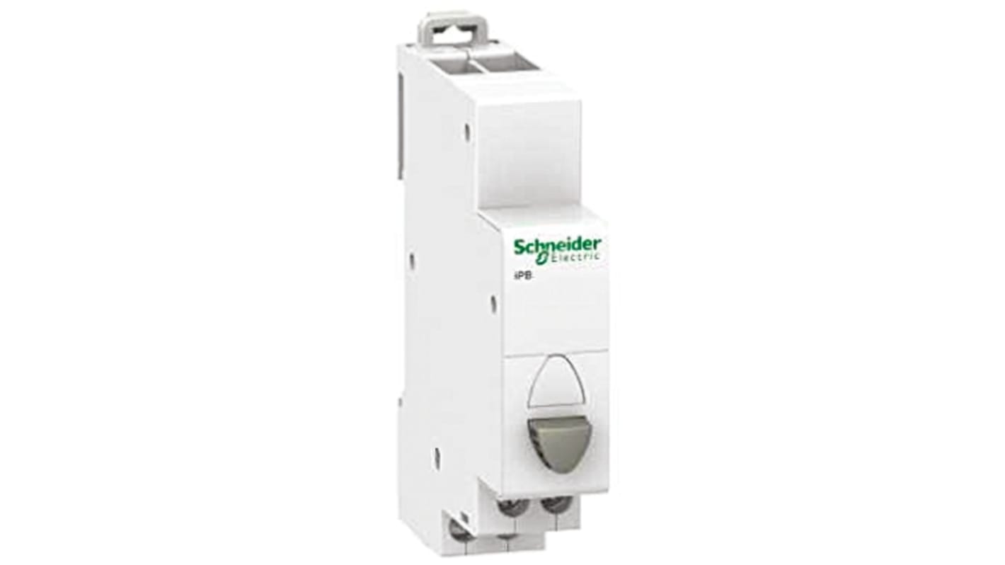 Bouton-poussoir Schneider Electric 20A, Tension 250V c.a., série iPB