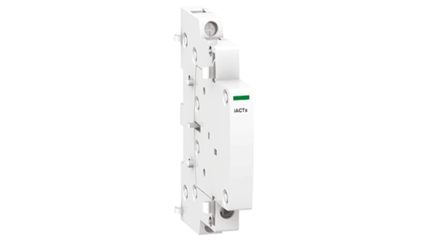 Schneider Electric Auxiliary Contact, DIN Rail Mount, Acti 9