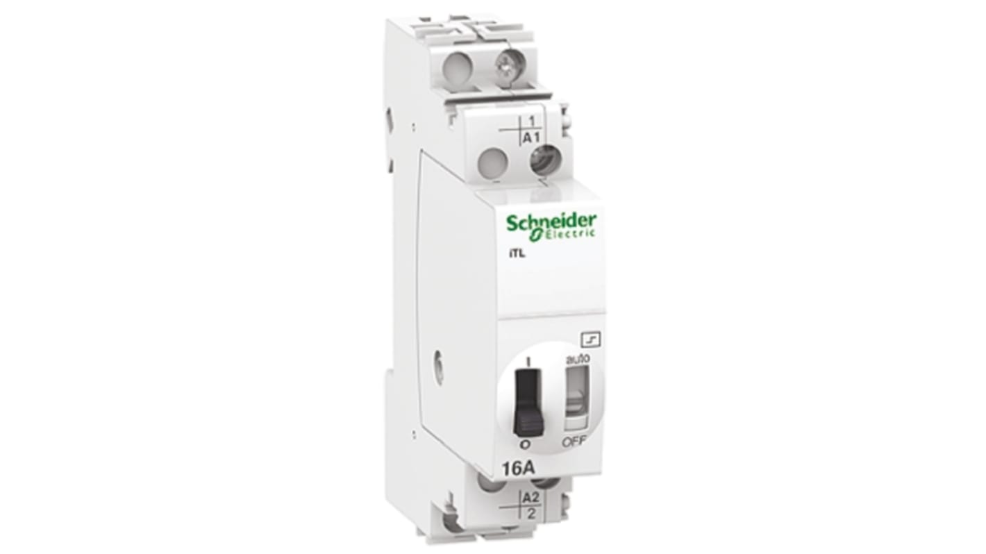 Relais de puissance Schneider Electric, 1 NO, bobine 12 V dc, 24V c.a. Rail DIN