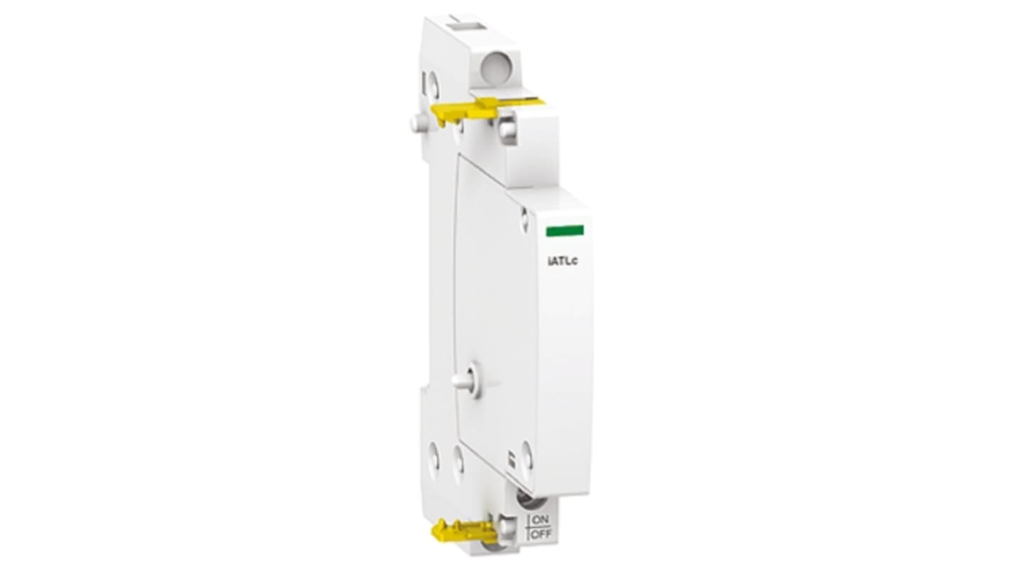 Relé de potencia Schneider Electric, bobina 24 → 240V ac, Carril DIN