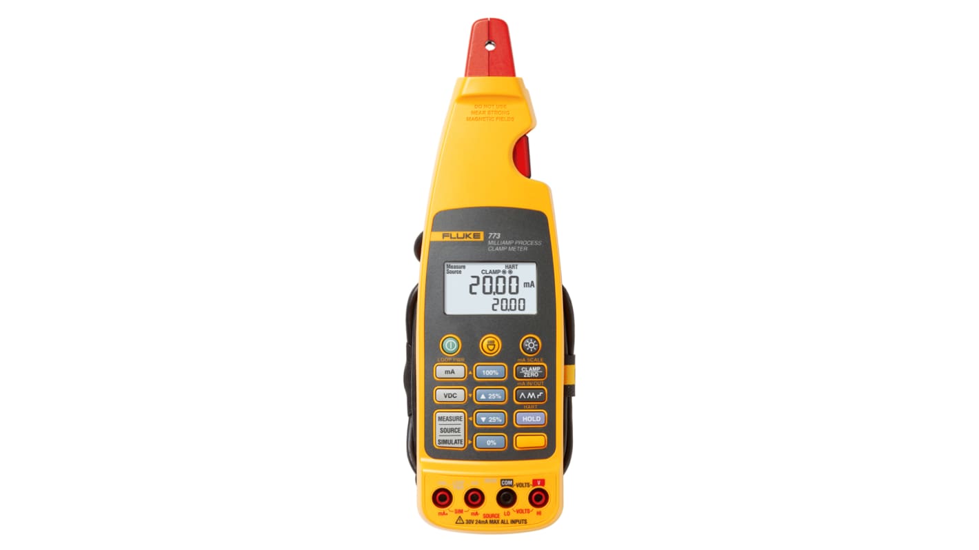 Fluke 773 Clamp Meter, 100mA dc With RS Calibration