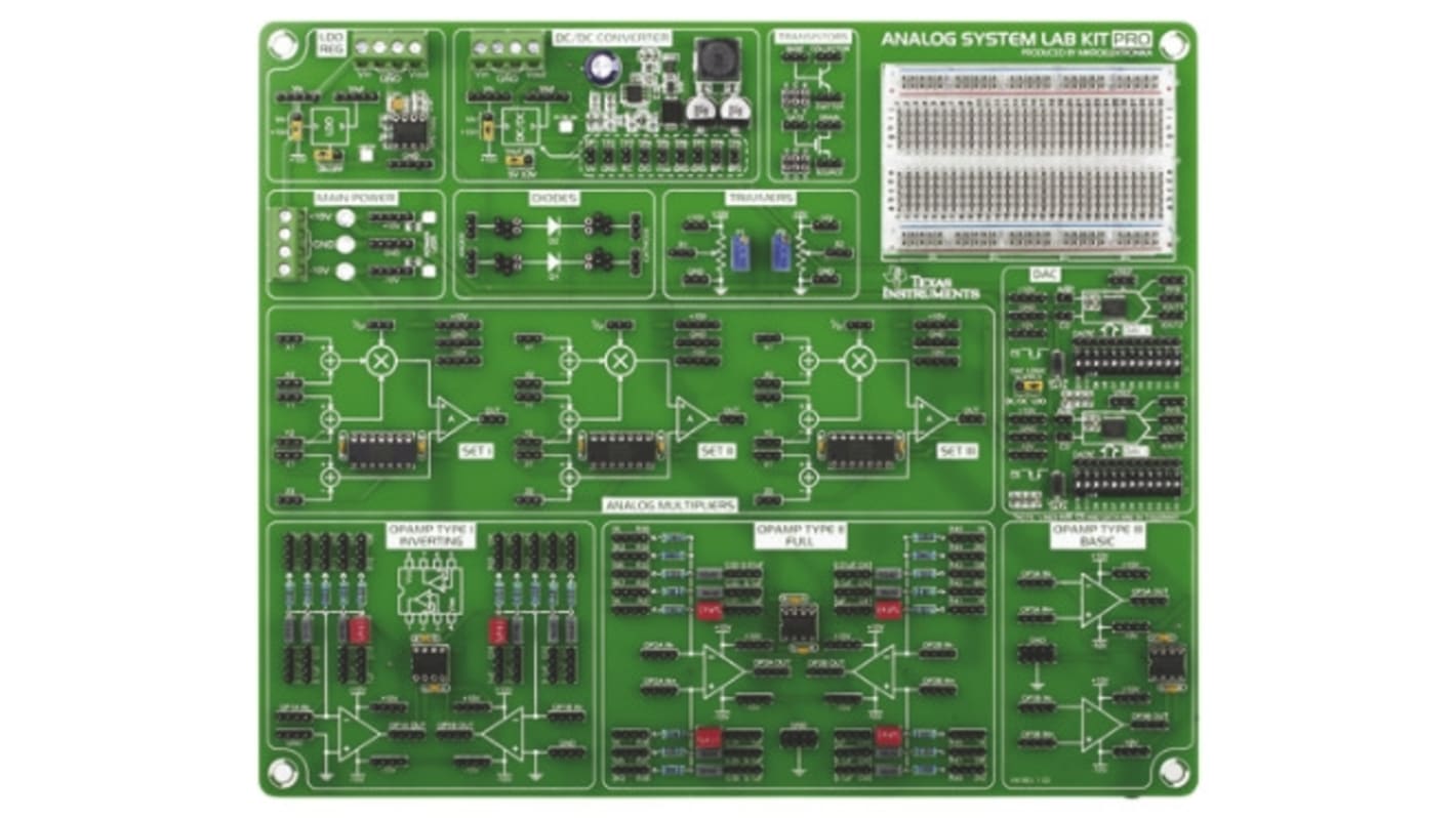 Kit di sviluppo analogico MikroElektronika
