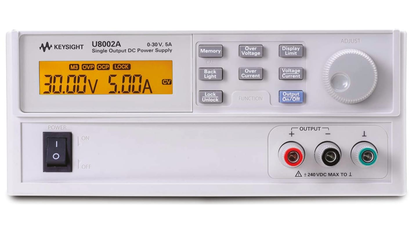 Keysight Technologies Digital Labornetzgerät 150W, 30V / 0 → 5A, ISO-kalibriert