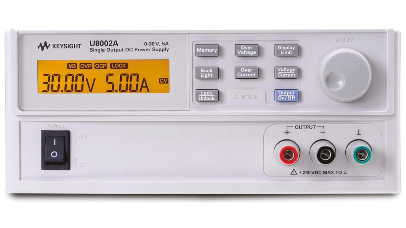 Keysight Technologies Digital  Labornetzgerät 150W, 0 → 30V / 0 → 5A, DKD/DAkkS-kalibriert