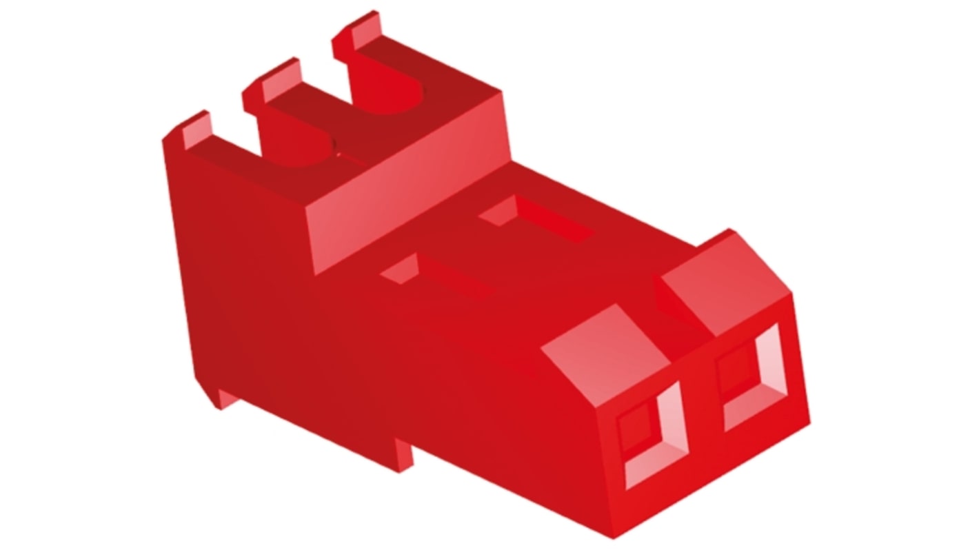 TE Connectivity 2-Way IDC Connector Socket for Cable Mount, 1-Row